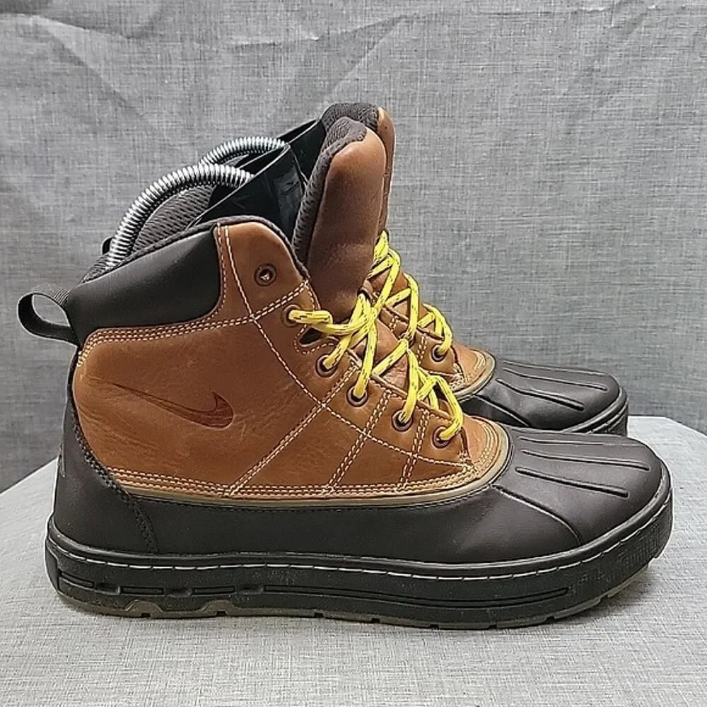 Nike ACG Woodside 'Rare' Hiking Brown Duck Boots 386469-200 Outdoors Men's SZ 9